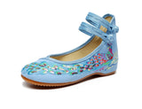 Zingj Shoes Ethnic Wind Sequins Peacock Embroidered Shoes Cloth Shoes Women's Shoes Mixed Batch Of Beef Tendon Soft Bottom Dance