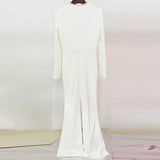 New Star High Street Fashion Heart-Shaped Hollow Studded Nails Long-Sleeved Micro-Tuff