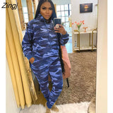 Women Tracksuit Casual Hoodies Sweatshirt Pants Set Lounge Wear Sport Suit 2PCS Autumn Winter