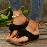 Women's Shoes 2025 Spring And Summer New Slope And Open Toe Wearing Slippers Women Cool Drag 45
