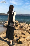Women Warm Sweater Dress Autumn Winter Elastic Stretch Long Sleeve Elegant A-Line Knitting Dress Female Sexy Slim Knit