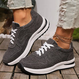 Sneakers Women's New Round Head Flat In Front Of The 2025 Summer With Casual Single-Shoe Women's