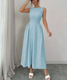 Women's Sleeveless Spring And Summer Thin Temperament Waist