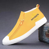 High Help Men's Shoes Canvas Shoes Men's Autumn Pedal Leisurely British High-Bong Shoes Men's