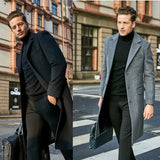 Order 2025 New Thick Haired Man Coat Long Coat Wish Japan And South Korea
