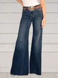 Vintage Wide-Leg Jeans Woman 211-1-Outfit