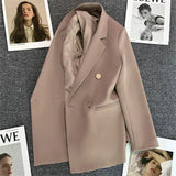 Zingj Fried Street Small Suit Jacket Female 2023 Spring And Autumn New Korean Version Web Celebrity Temperament Small Casual