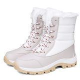 Cotton Boots Outdoor Women With Thick Thick Snow Boots Large Size Women's