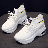 Celebrity Old Dad Female Shoes New Summer Net Gauze Small White Casual Sports Shoes Ins Tide Student Shoes Women's