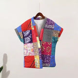 Women's Clothing Explosion Sleeveless Print Cotton