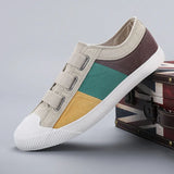 The Autumn Of 2025, The New One-Legged Lazy Canvas Shoes Women's Casual Hip Shoes Ladies Soft Soles Light Cloth