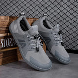 Large-Size Casual Shoes Spring Permeable Men's Shoes Lightweight Running