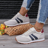 Cloth Surface Color Breathable Casual Shoes Women's Fashion Travel Running Light Sports Single