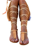 Flat Soles With Sandals Female Large Beach