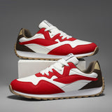Men's Shoes Spring Breathable White Leisure Travel Sneakers Teen Men's Student Huafu Running Shoes