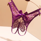 Sexy Lace Transparent Bow Open Free Off Hot Water-Soluble Flowers 2025 New Summer