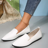 Wind Small Leather Shoes 2025 Spring And Summer New Leisure Flat Bean Shoes Net Red Light Mouth