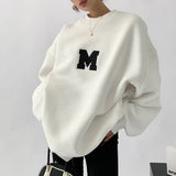 Punk Long Sleeve Graphic Sweatshirt-Outfit