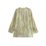 New Printing Shirt 478630300 Loose Trousers