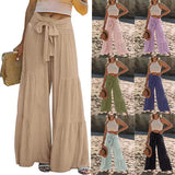 Temperament Bandage Stitching High Waist Crimp