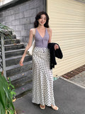 Xixi 2025 Spring New Temperament Commuting Solid Color Slim Waist Half-Body Skirt With Crooked Pencil Skirt