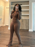 Spring And Summer New Sports Casual Women's Sexy Tight Long-Sleeved Horn Two