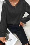 Lady Leopard Printing Chiffon Shirt Spring Autumn 2023 V-Neck Long Lantern Sleeve Loose Blouse Women's Clothing
