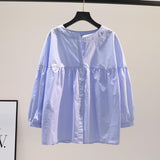 2025 Spring And Autumn New Shirt Women's Korean Version Of Loose Women's Shirt Fashion Temperament Cardigan Shirt