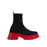 Sports Short Boots Women's 2025 Autumn And Winter New Women's Boots Large Size Pedal Socks