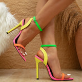 New High Heel Sharp Head Fish Mouth