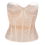 Net Red Cup Bosom Corset Corset Corset Wedding Dress Bottom Perspective Cool After Tied Corset Steel