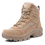 And Winter High-Top Climbing Boots Outdoor Tactical Boots Desert Boots Snow Boots Camping Large Training Shoes