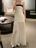 New Temperament Design Small Gentle Birthday Dress Sleeveless Bow Braid Dress Spring And Summer