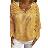Hair Knitting Hoodie Hoodie Hoodie Thin Loose