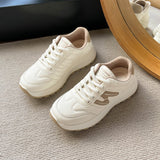 Sneakers Women's New Round Head In Autumn 2025 Old Dad Shoes Students Hitchhiking Trend Casual