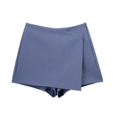New Multi-Color Asymmetric Fashion Joker Foreign Style Skirt