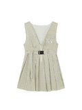 Women Dresses Sweet College Girl Tie Shirts Harajuku High Waist Pleated Vest Mini Gothic Dress 2023 Summer 2 Piece Sets