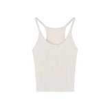Zingj Condole Belt Hot Girl Dozen Bottom Vest Female 2024 Summer New Style Pure Desire Sexy Inside Take The United States Back Outside Wear Show Thin