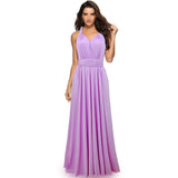 Cross-Back Sexy Tie Dress Long Dress