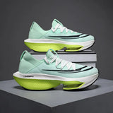 Men's And Women's Soft-Soled Running Shoes Student Carbon Board Sneakers Ultra Light Air Cushion Running Shoes Breathable Racing Long-Distance