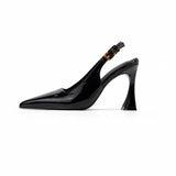 Heel High-Heeled Women 2025 Korean Version Of The Pointed Niche Temperament Single Shoes Wearing Dating Fashion Shoes