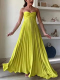 Women's Dress Solid Color Thoracic Skirt Skirt Sleeveless Fashion New Female