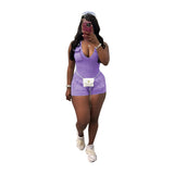 Zingj Women's New Casual Water-Washed One-Piece