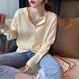 Jersey Jacket Autumn Dress Women 2025 New External Feeling Early Autumn Sweater Loose