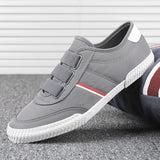 Autumn Canvas Shoes Korean Version Of Low-Help Trend Men's Casual Board Shoes Lazy One Foot Loose Tight Cloth Shoes