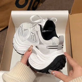 Luth's Same Old Dad Shoes Women In The Fall Of 2025 New Thick Bottom To Increase The High And Soft Breathable Lightweight
