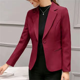 Spring And Autumn New Professional Suit Suit Dress Long-Sleeved Korean Temperament Slim Slimming Small Suit Jacket Female