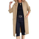 Women's New Autumn And Winter Fashion Women's Long Hair To Open The