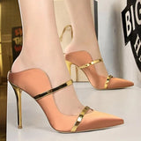 Shoes Fashion Woman Pumps Pointed Toe High Heels Women Shoes Stiletto Heels Sexy Party Shoes 2021 Women Slippers