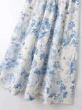 Women's Flying Flying Sleeve Print Sling Dress
